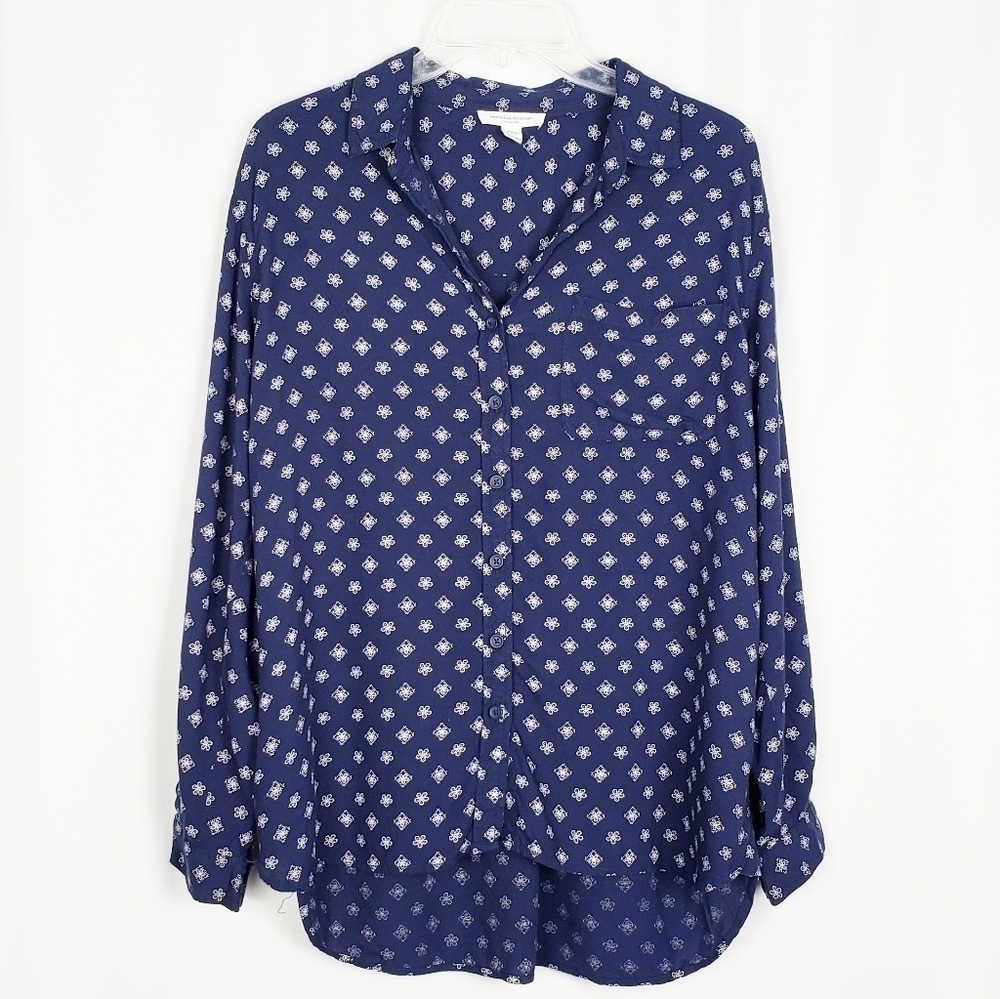 BEACHLUNCHLOUNGE long sleeve button up top